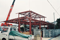 施工実績写真　K邸　（施工中）