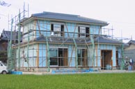 施工実績写真　OT邸　外断熱工法