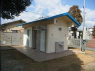 施工実績写真　中津公園便益施設建設工事